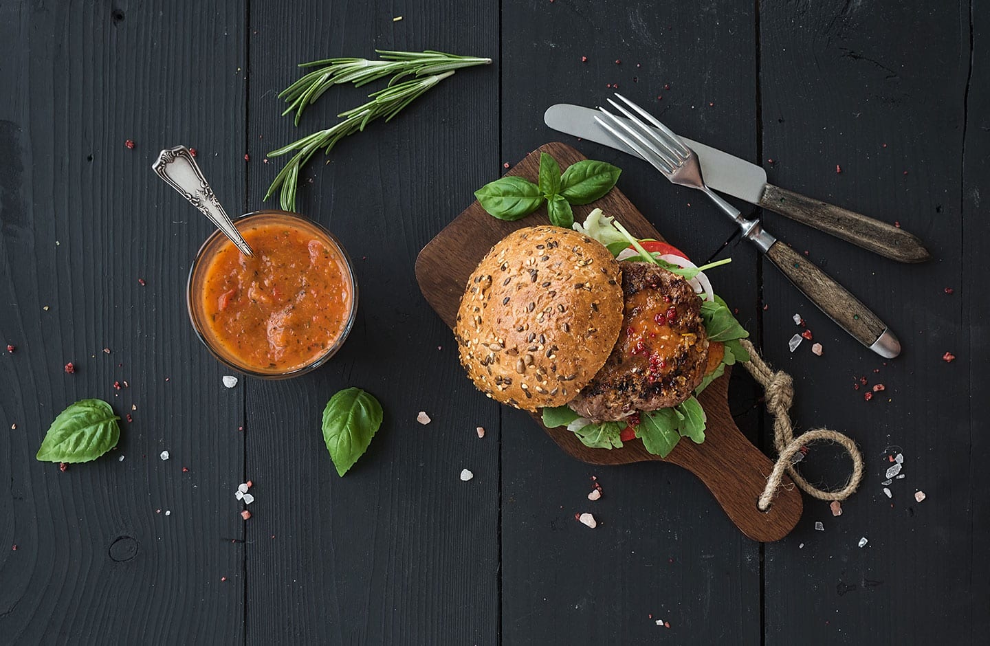 Crispy's burger